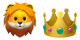 The Lion King in emojis