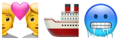 Titanic in emojis