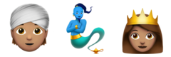 Aladdin in emojis