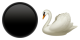 Black Swan in emojis